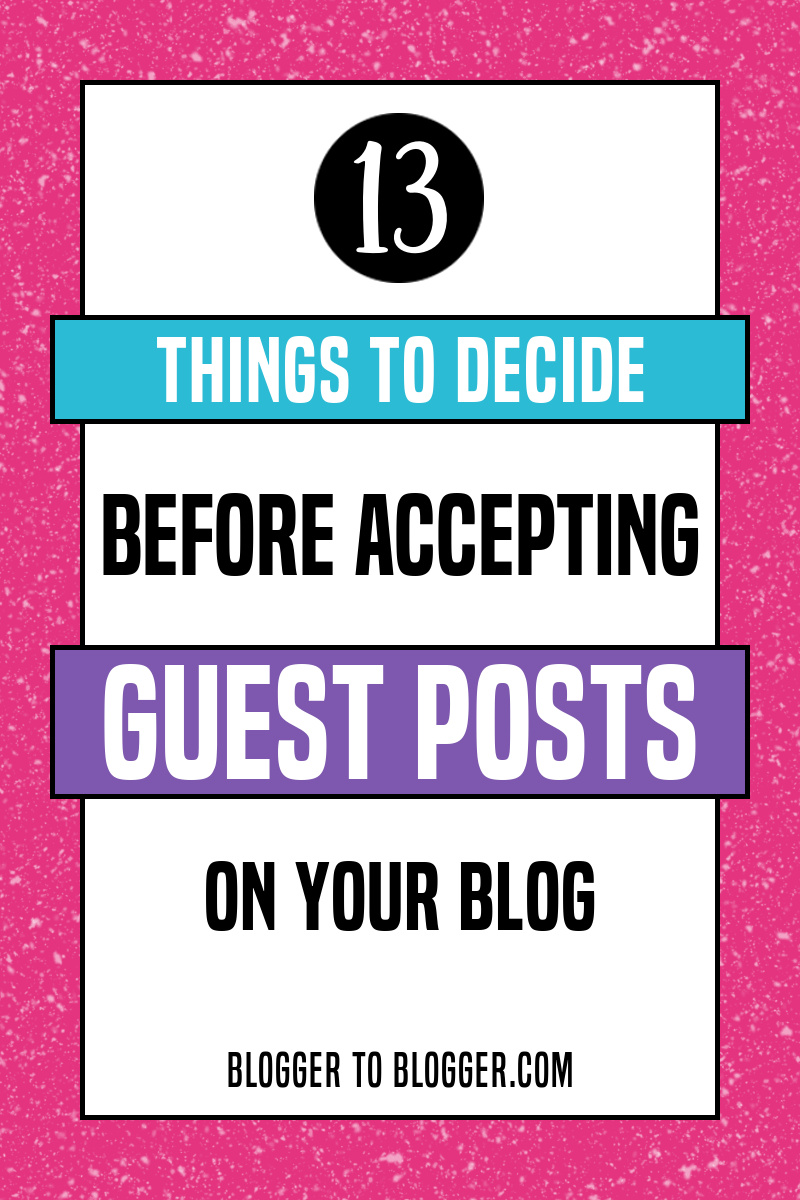 Want to accept guest posts on your blog? Here are some guidelines you should outline to attract the best contributors to write for your blog!