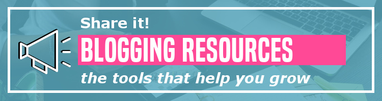 Resources for bloggers (image)